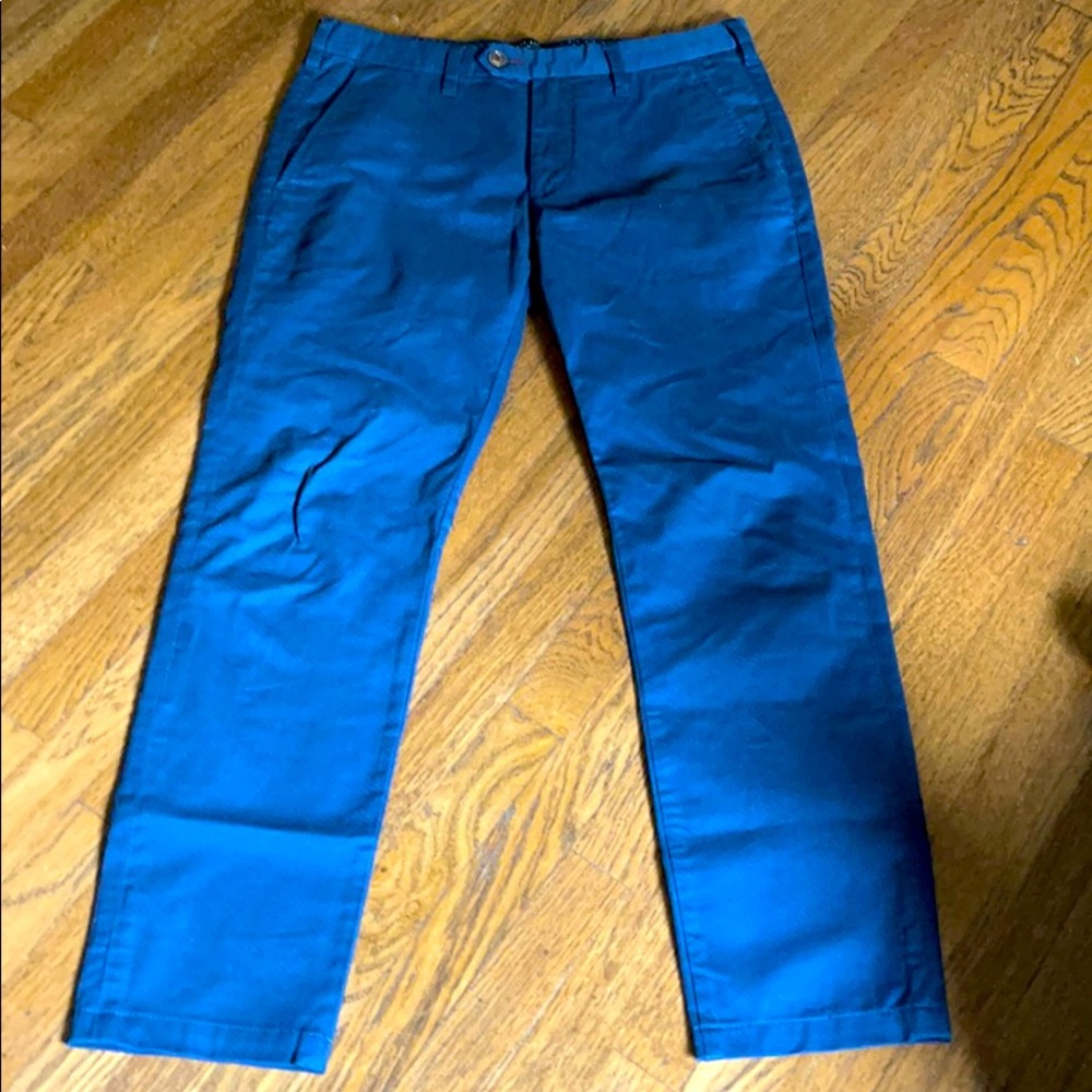 Ted baker chinos blue with small black dots 30x30
